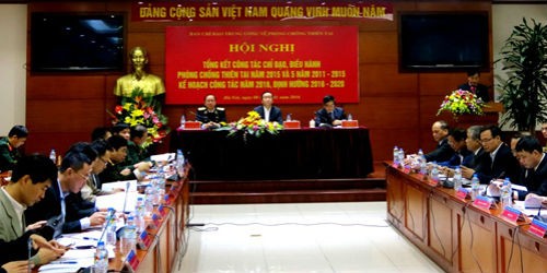 Phó Thủ tướng Hoàng Trung Hải chủ trì hội nghị tổng kết công tác phòng chống thiên tai năm 2015