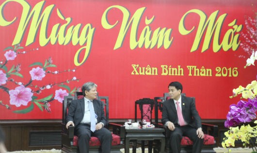 Bộ trưởng Hà Hùng Cường chúc Tết tại Hà Nội, Hải Phòng