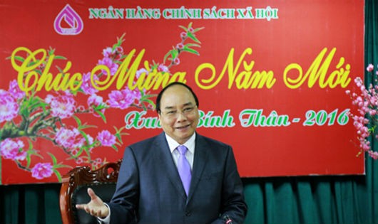 Phó Thủ tướng Nguyễn Xuân Phúc phát biểu tại buổi gặp mặt