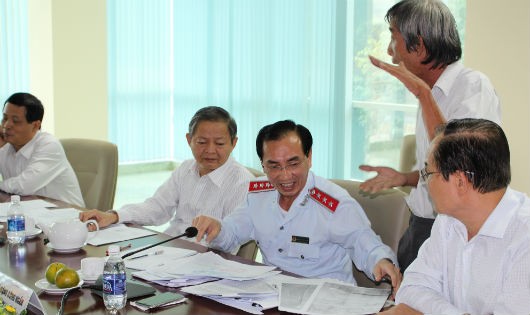 Phó tổng Thanh tra Chính phủ chủ trì cuộc đối thoại với công dân.