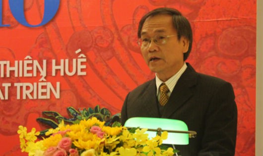 Ông Chế Công Chung, Giám đốc Trung tâm Festival Huế, Phó Trưởng
ban Tổ chức Festival Huế 2016