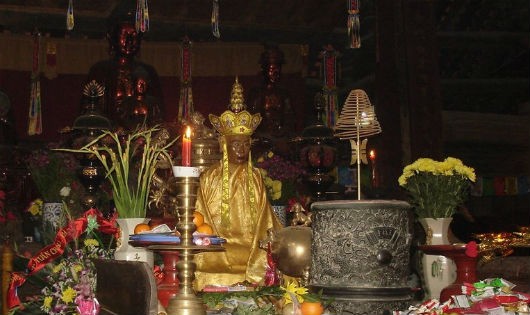Hình ảnh nguyên bản của Thiền sư Từ Đạo Hạnh hiện được lưu giữ tại chùa Thầy.