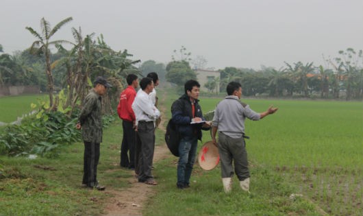 Người dân xóm 19 bức xúc trước nghị quyết về việc cho doanh nghiệp thuê đất