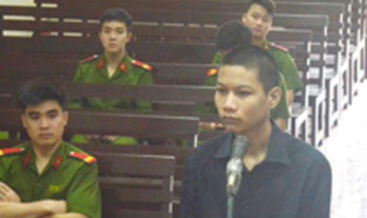 Bị cáo Quách Đình Khánh tại tòa