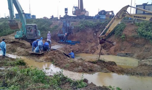 Đường ống nước sông Đà – Hà Nội trong 2 năm vỡ 17 lần