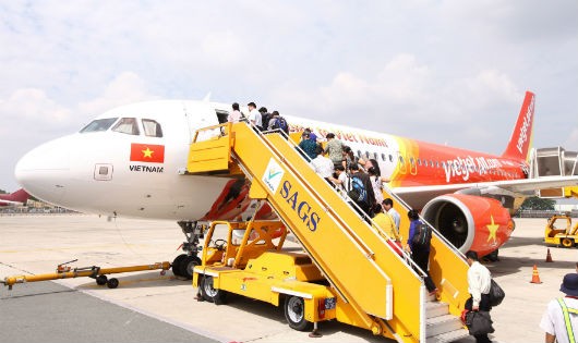 Hơn 300.000 hành khách đã được Vietjet chuyên chở trong dịp lễ 30/4
