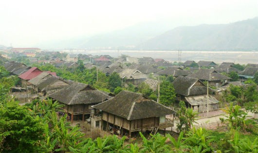 Khu vực tái định cư thuộc thị xã Mường Lay