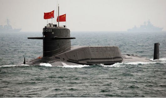 Một tàu ngầm của Hải quân Trung Quốc