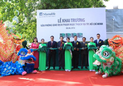 Manulife Việt Nam khai trương văn phòng giao dịch mới tại trung tâm Quận 1