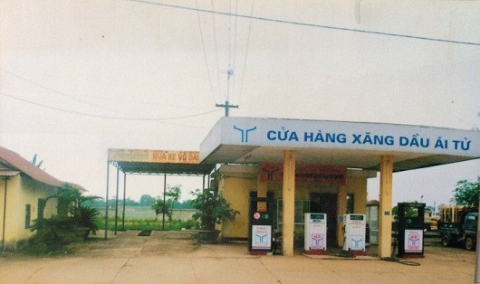 Cửa hàng xăng dầu Ái Tử do bà Trần Thị Minh Thành bỏ tiền mua