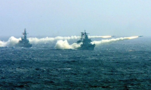 Tàu Trung Quốc liên tiếp diễn tập ở Biển Đông sau phán quyết của PCA