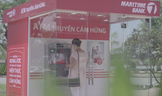 Maritime Bank gây bất ngờ lớn với “Cây ATM biết nói”