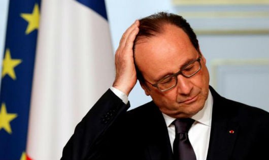 Tổng thống Pháp Francois Hollande. Ảnh: Reuters