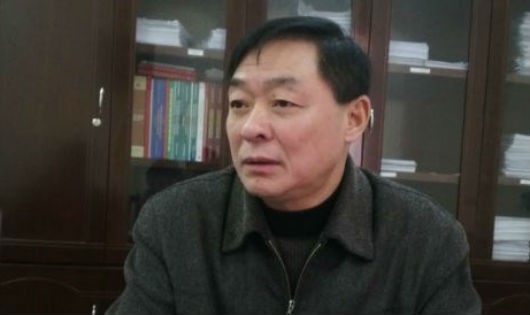 Ông Triệu Ngọc Hoan - Giám đốc Sở TN&MT tỉnh Sơn La trong một buổi làm việc với phóng viên Báo PLVN