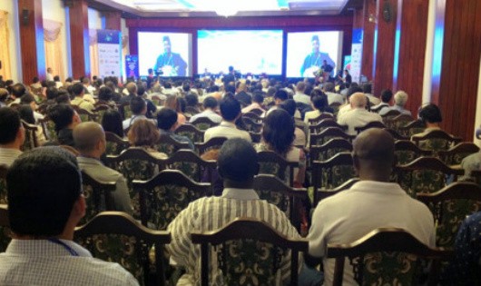 Hội nghị về điều quốc tế-Việt Nam lần thứ 7 tổ chức vào tháng 11/2015 tại TPHCM thu hút trên 200 đối tác đến từ hơn 30 quốc gia tới dự. Ảnh: Báo Nông nghiệp Việt Nam