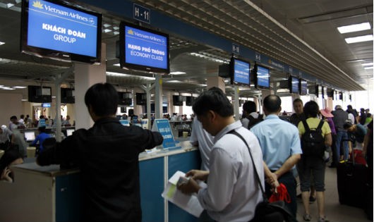 Vietnam Airlines điều chỉnh chuyến bay đi, đến Đài Loan do bão Meranti 