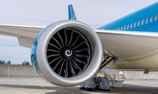 Tàu bay Boeing 787  của Vietnam Airlines có hai động cơ phản lực