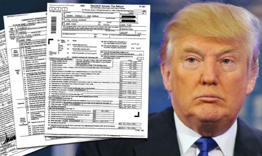 Tỷ phú Trump đang vướng nghi án trốn thuế gần 18 năm do tờ New York Times nêu ra công luận. (Ảnh: ABC)