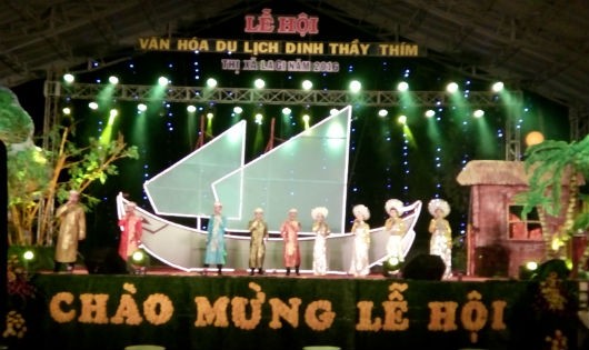 Bình Thuận: Khai Hội văn hóa du lịch Dinh Thầy Thím