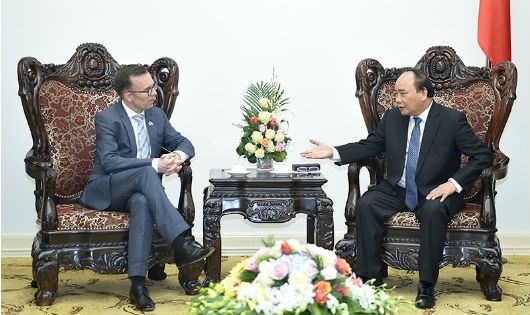 Thủ tướng Nguyễn Xuân Phúc đã tiếp Đại sứ New Zealand Haike Manning