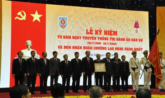 Chủ tịch nước Trần Đại Quang tại Lễ kỷ niệm