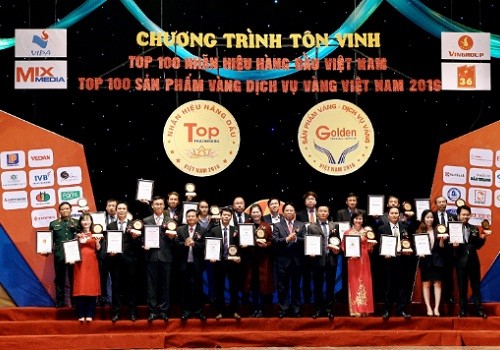Vedan Việt Nam lần đầu tiên được vinh danh "Top 100 nhãn hiệu hàng đầu Việt Nam"