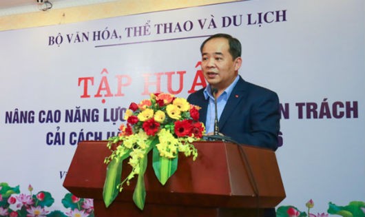 Thứ trưởng Bộ Văn hóa- Thể thao và Du lịch Lê Khánh Hải