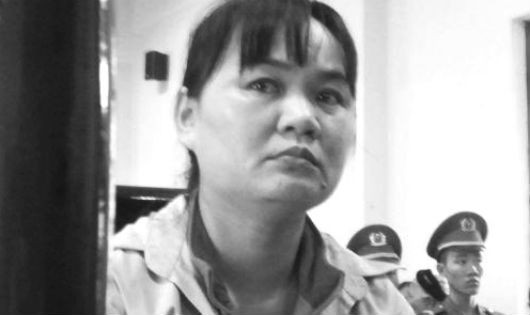 Bị cáo Nguyễn Thị Lành tại phiên xử ngày 25/3/2015