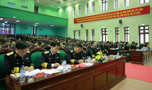 Quân chủng Hải quân học tập, quán triệt, triển khai thực hiện Nghị quyết Hội nghị Trung ương 4 (Khóa XII)