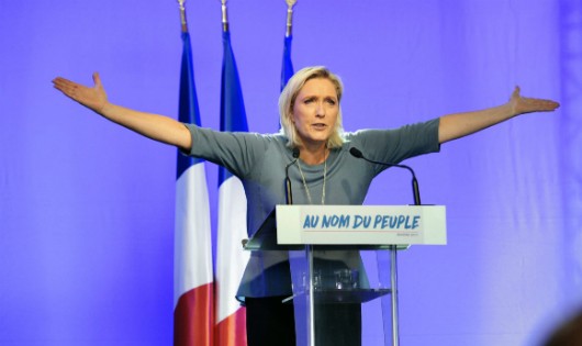 Bà Marine Le Pen được mệnh danh là “Donald Trump của nước Pháp”