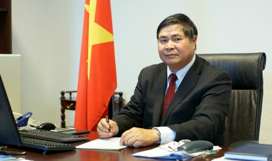 Đại sứ Đoàn Xuân Hưng. Ảnh: Đại sứ quán Việt Nam tại Đức
