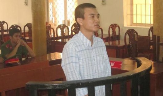 Bị cáo Phan Thành Thông. Ảnh Công lý