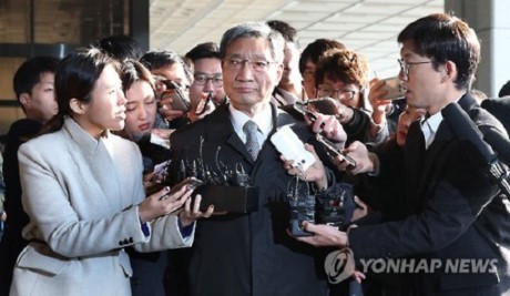 Chủ tịch Tập đoàn Samsung Chủ tịch Chang Choong-gi đệ đơn từ chức.
Ảnh Yonhap