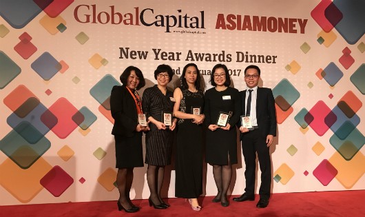 BIDV nhận 12 giải thưởng do tạp chí Asiamoney trao tặng
