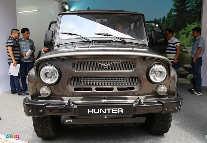 UAZ Hunter có giá chính thức 460 triệu đồng tại Việt Nam