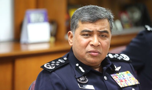 Tổng thanh tra cảnh sát Malaysia Tan Sri Khalid Abu Bakar