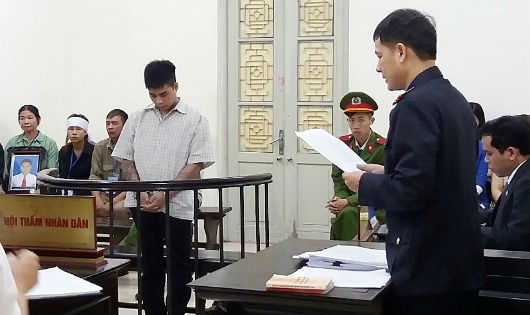Nguyễn Tiến Thỏa tại phiên tòa sơ thẩm