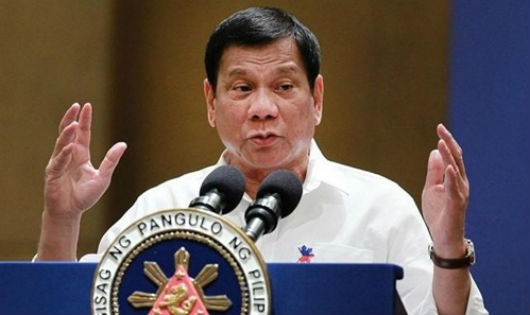 Tổng thống Philippines Rodrigo Duterte. Ảnh: GMANews/VNE