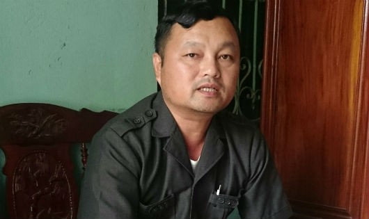 Ông Hà Văn Bích, Bí thư Đảng ủy xã Tam Thanh thừa nhận sai phạm trong việc thu tiền của dân