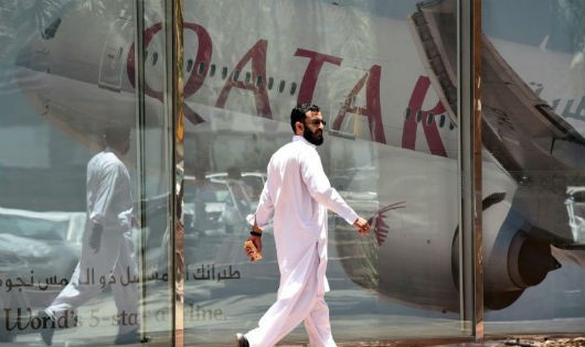 Lệnh cấm bay đối với các hãng hàng không của Qatar đã có hiệu lực. 
Ảnh minh họa