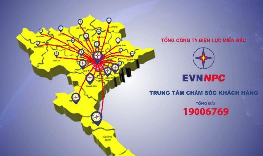 Địa bàn hoạt động của EVNNPC rộng lớn với 27 tỉnh, thành từ Hà Tĩnh ra miền Bắc