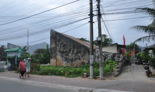 Một trong những lô đất tại Khu K, huyện Côn Đảo. Ảnh NLĐ