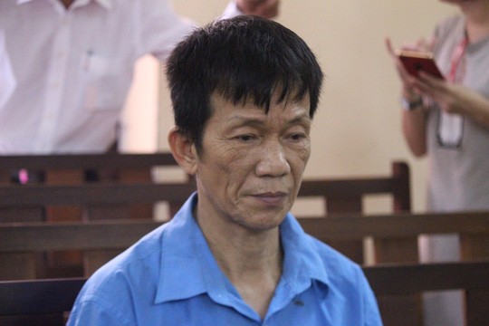 Bị cáo Nguyễn Văn Nam tại phiên tòa. Ảnh NLĐ