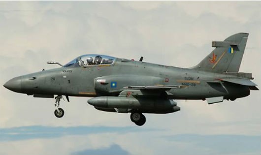 Máy bay Hawk của Không quân Malaysia. Ảnh Baogiaothong