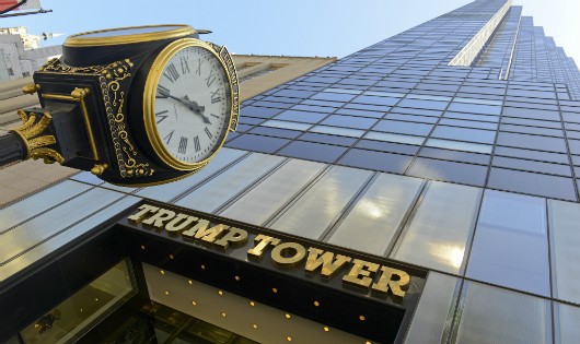 Tòa nhà nổi tiếng của thiên tài đầu tư bất động sản Donald Trump, ông cũng là đương kim Tổng thống Mỹ (Ảnh: Curbed New York)