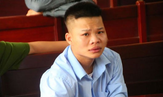 Bị cáo Dương Quang Khánh. Ảnh Báo Bắc Giang
