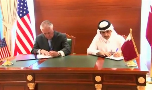 Mỹ và Qatar đã ký thỏa thuận về chống khủng bố và ngăn chặn tài trợ cho khủng bố