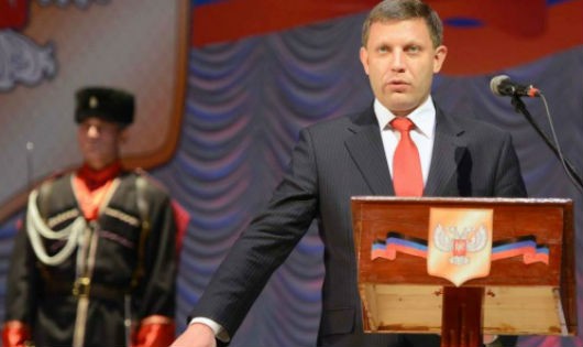 Alexander Zakharchenko, người đứng đầu Cộng hòa Nhân dân Donetsk (DPR) tự xưng