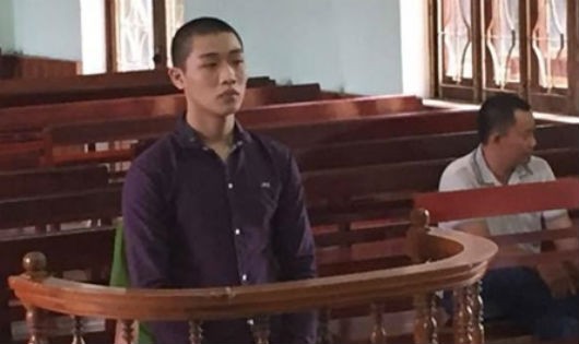 Bị cáo Hà Văn Quỳnh tại tòa. Ảnh Báo Công lý
