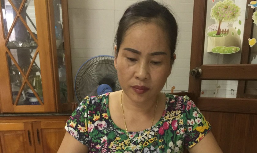 Bà Lan bức xúc trước vi phạm của cơ quan CSĐT Công an TP Uông Bí